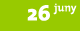 26 juny