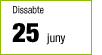 25 de juny
