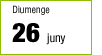 26 de juny